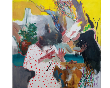 Composition in yellow