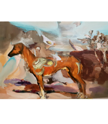 painting-hunting-dog